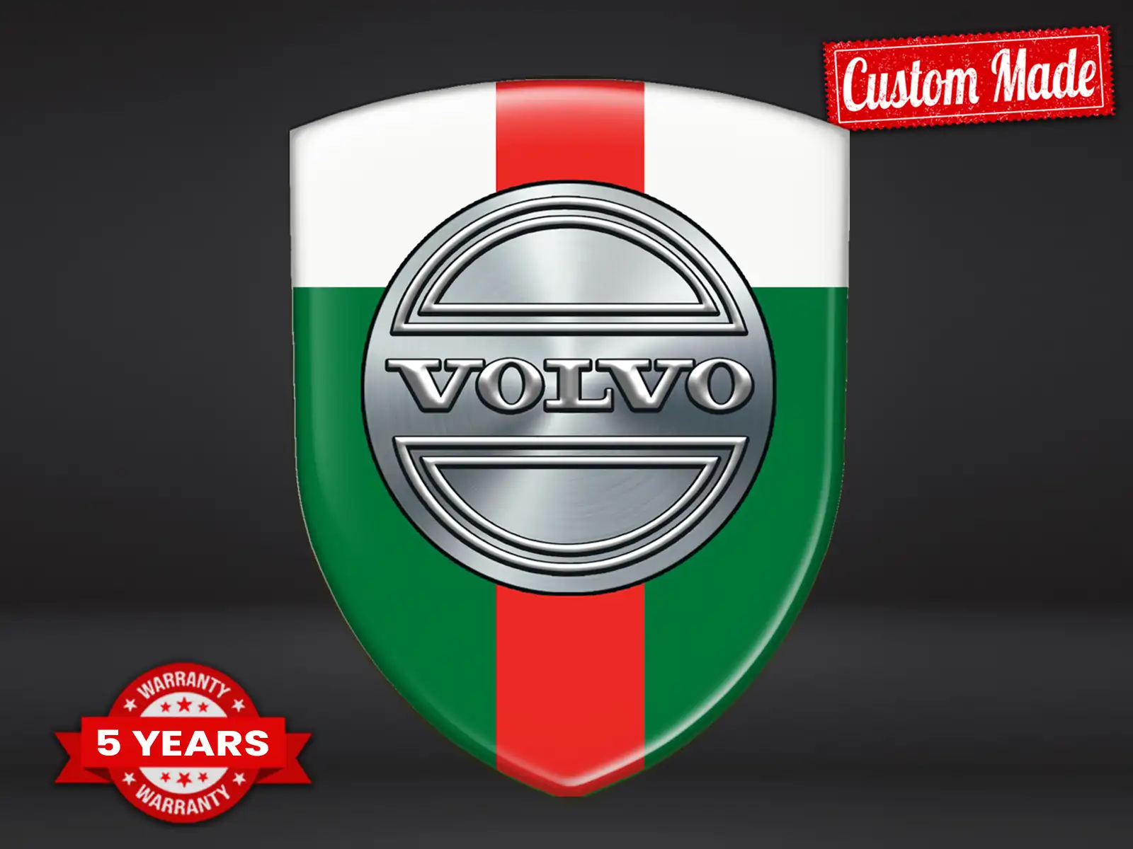 Volvo Emblema En Relieve Máximo Resistentes Pro Rendimiento